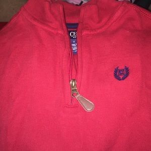 Boys red chaps pullover sweater